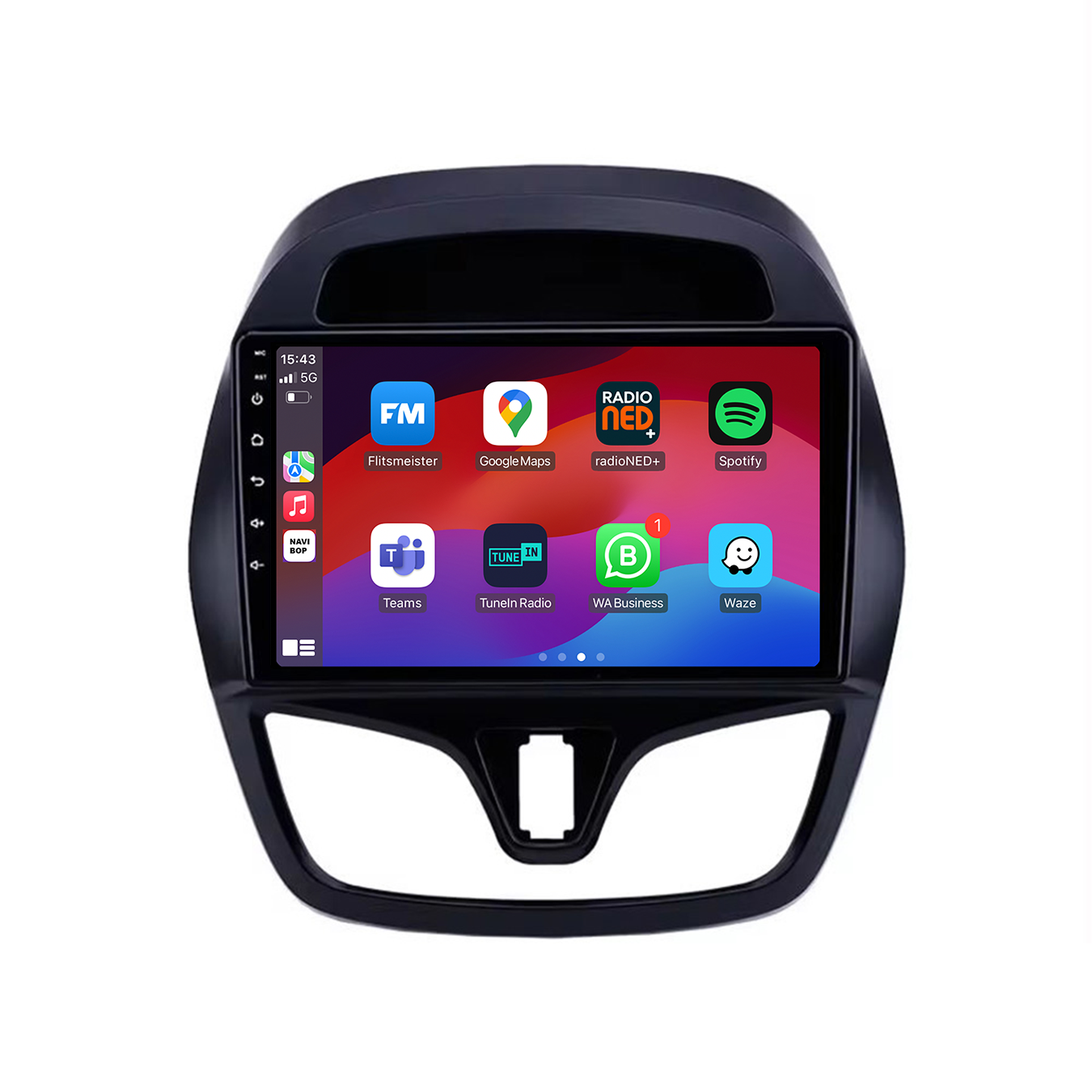 Chevrolet Spark | Autoradio | CarPlay & Android Auto | Android 15.0 | 2009 t/m 2015