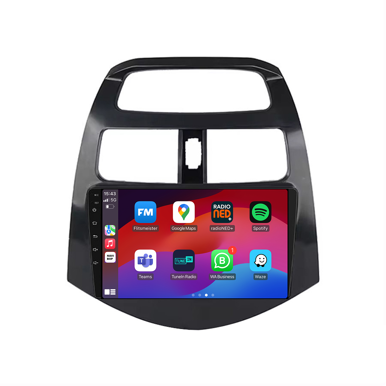 Chevrolet Spark | Autoradio | CarPlay & Android Auto | Android 15.0 | 2009 t/m 2015