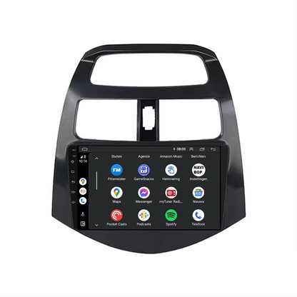 Chevrolet Spark | Autoradio | CarPlay & Android Auto | Android 15.0 | 2009 t/m 2015