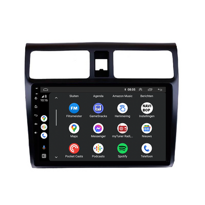 Suzuki Swift | Autoradio | CarPlay & Android Auto | Android 15.0 | 2017 t/m 2022