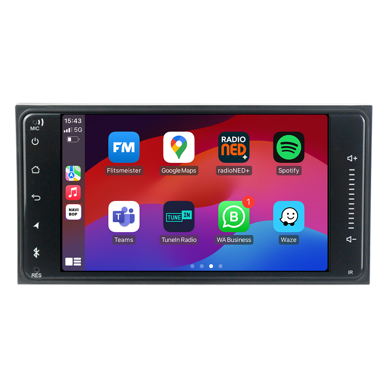 Toyota Landcruiser | Autoradio | CarPlay & Android Auto | Android 15.0 | 1999 t/m 2013