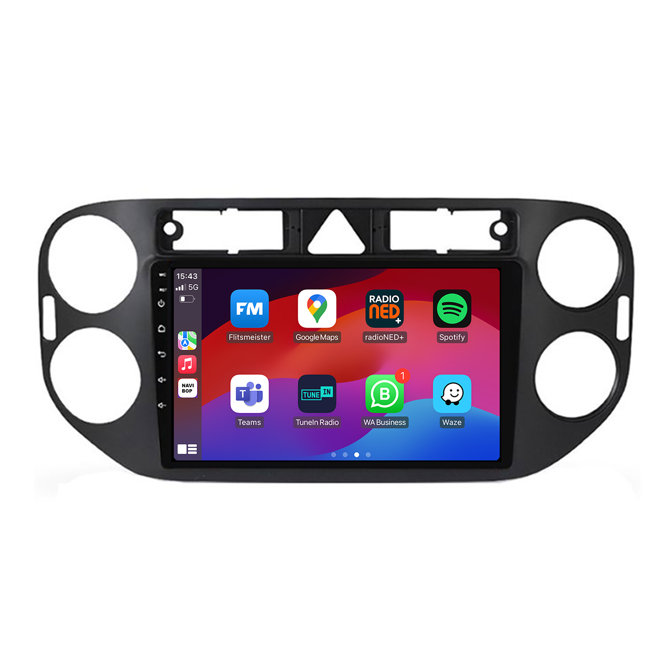 Volkswagen Golf Plus | Autoradio | CarPlay & Android Auto | Android 15.0 | 2007 t/m 2016