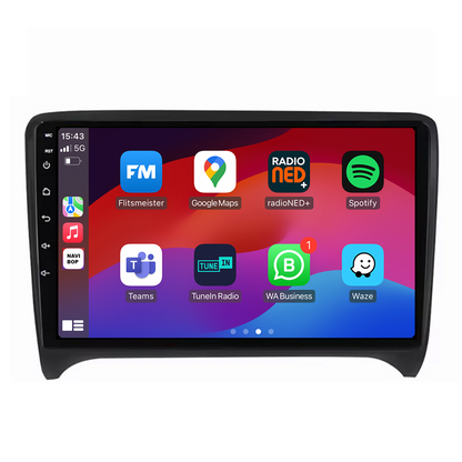 Audi TT | Autoradio | CarPlay & Android Auto | Android 15.0 | 2007 t/m 2014