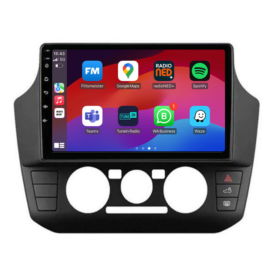 Skoda Citigo | Autoradio | CarPlay & Android Auto | Android 15.0 | 2017 t/m 2023