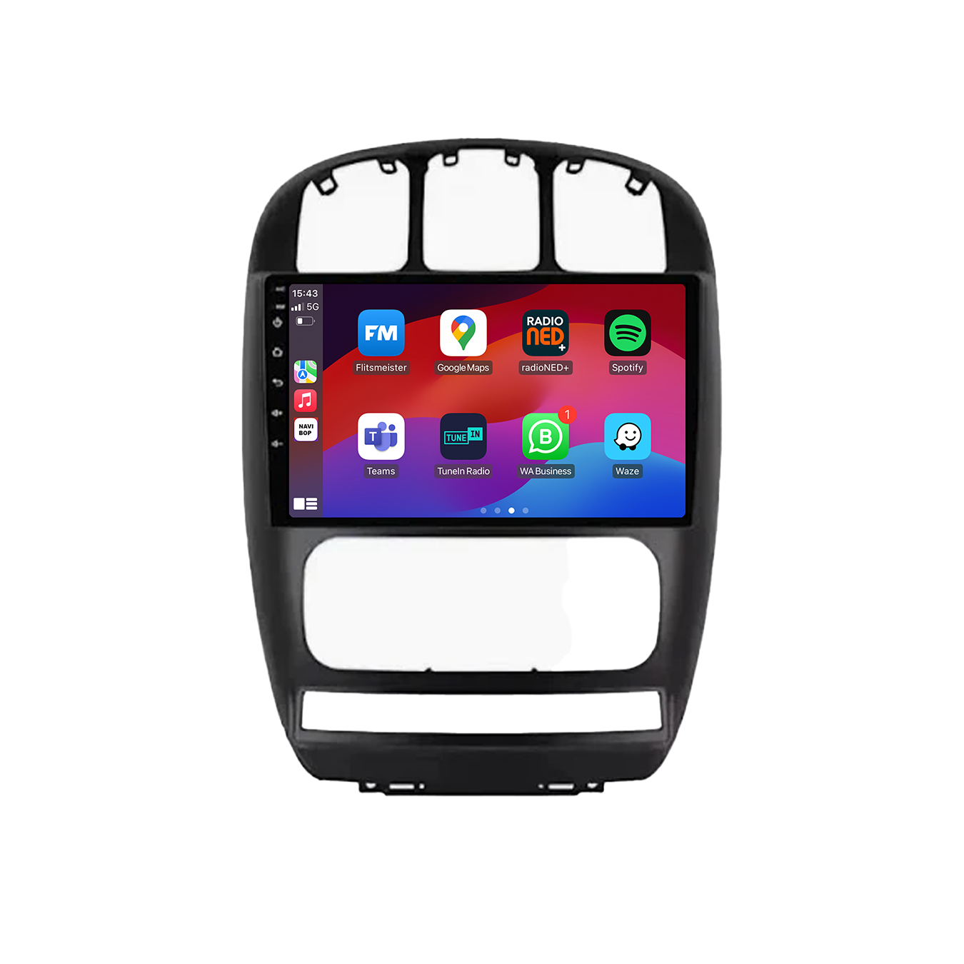 Chrysler Voyage | Autoradio | CarPlay & Android Auto | Android 15.0 | 2000 t/m 2007