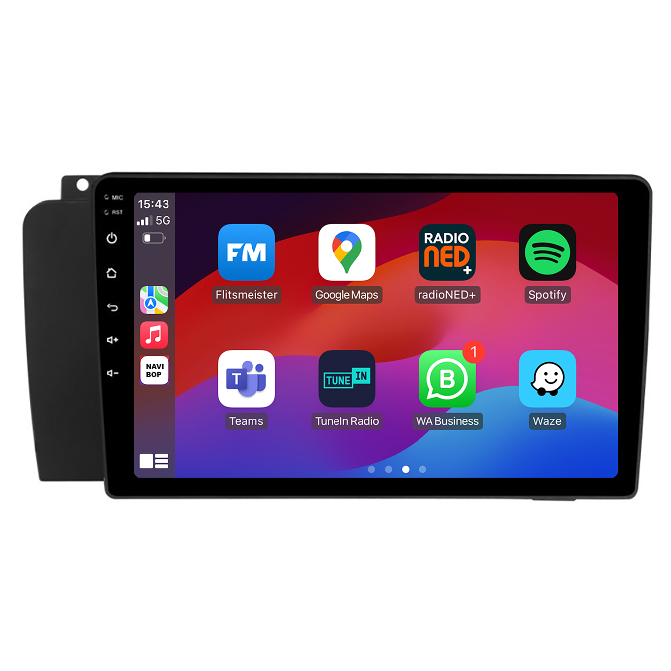 Volvo XC70 | Autoradio | CarPlay & Android Auto | Android 15.0 | 2004 t/m 2009
