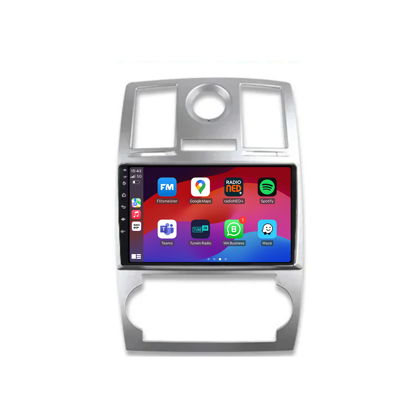 Chrysler 300C | Autoradio | CarPlay & Android Auto | Android 15.0 | 2004 t/m 2008