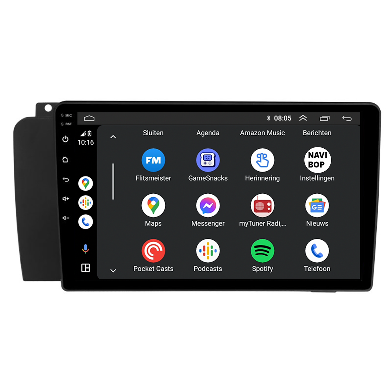 Volvo XC70 | Autoradio | CarPlay & Android Auto | Android 15.0 | 2004 t/m 2009