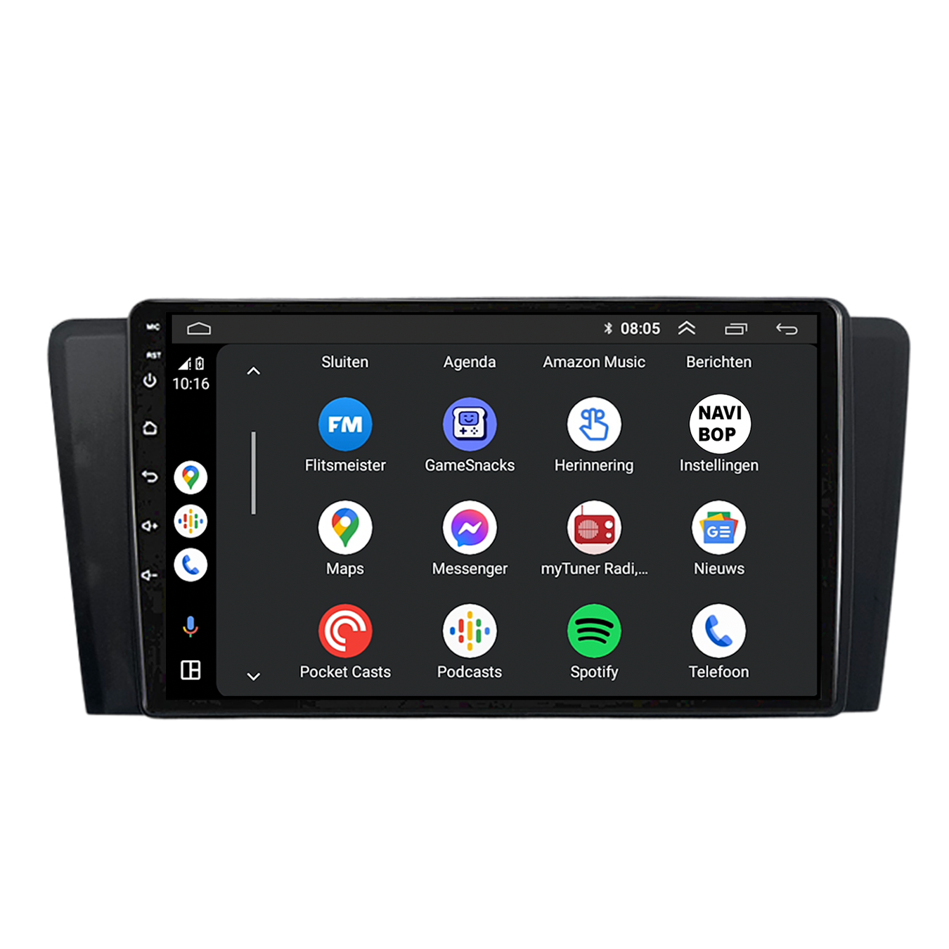 Volvo XC70 | Autoradio | CarPlay & Android Auto | Android 15.0 | 2004 t/m 2009