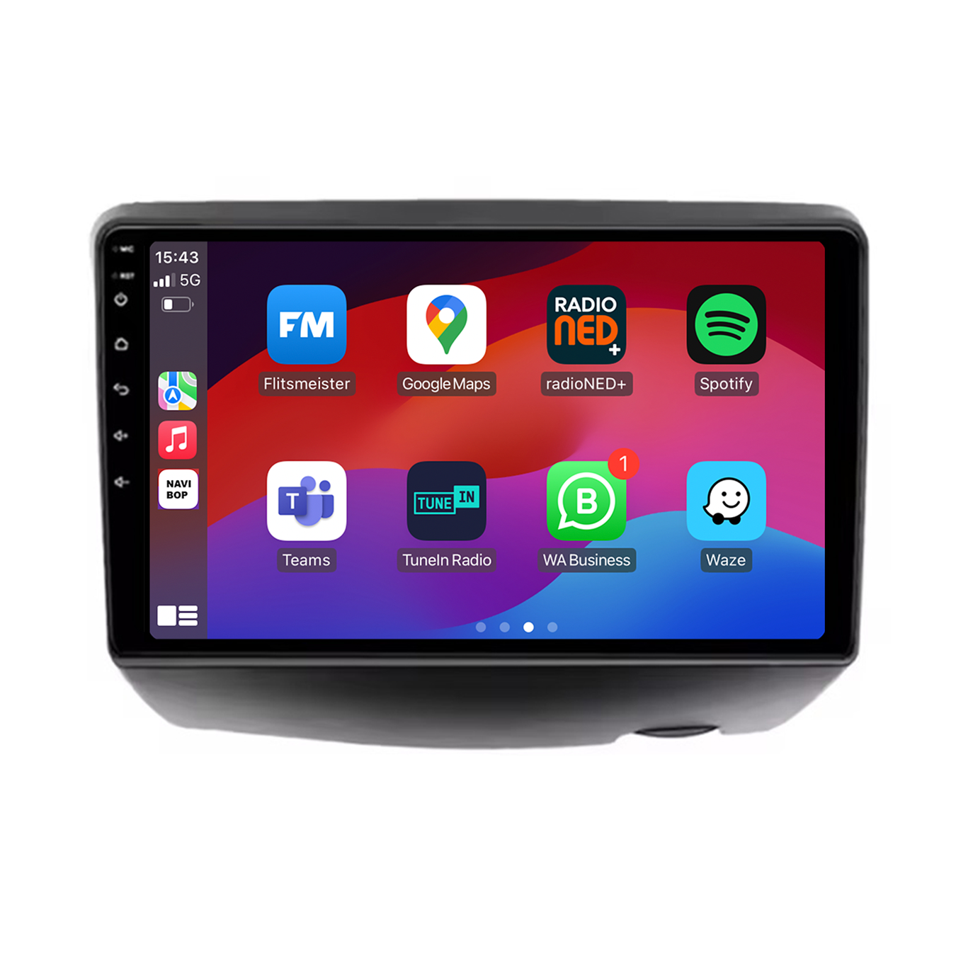 Toyota Yaris  | Autoradio | CarPlay & Android Auto | Android 15.0 | 1998 t/m 2006